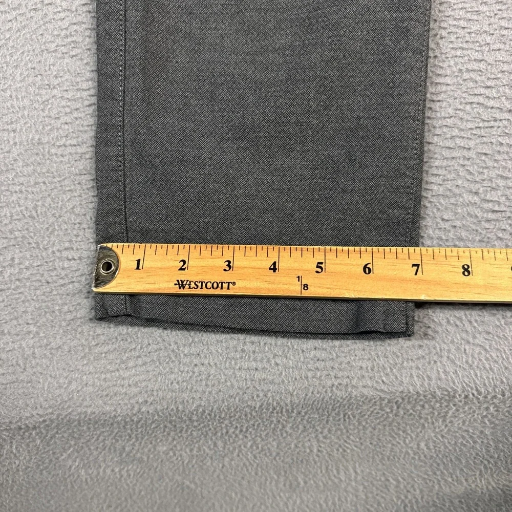 Banana Republic Pants Mens 31x32 (Fits 32x30) Gray Kentfield Slim Herringbone